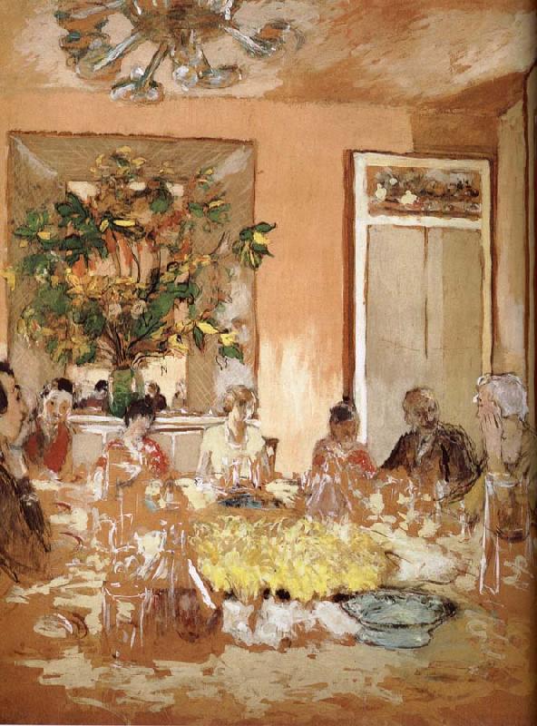 Edouard Vuillard Lunch